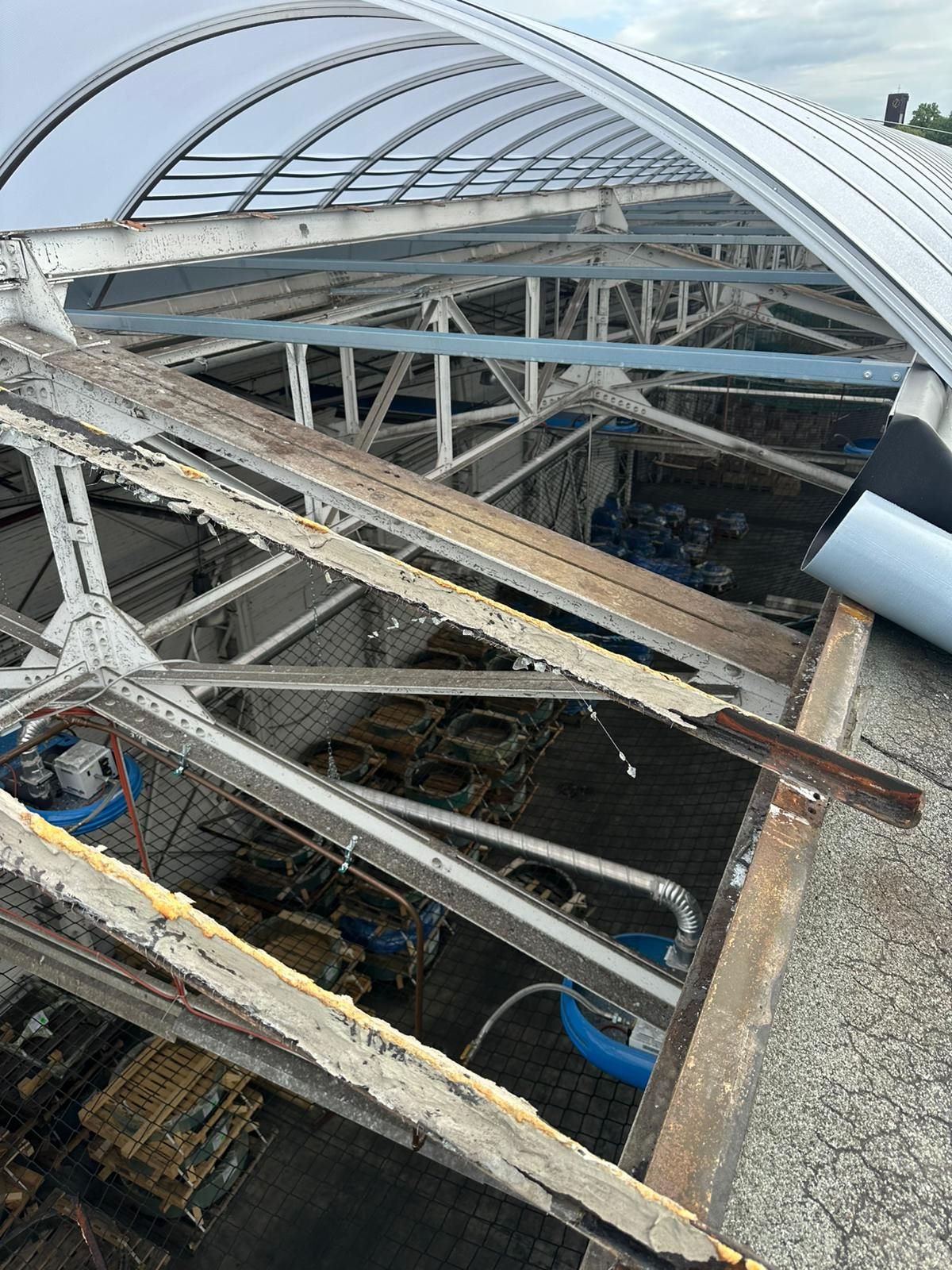 Lichtbandsanierung einer Gewerbehalle in Bochum