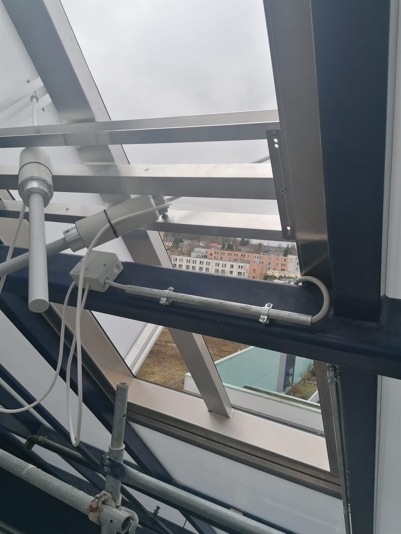 Lichtband- und Lüftungssanierung im Einkaufszentrum Plauen