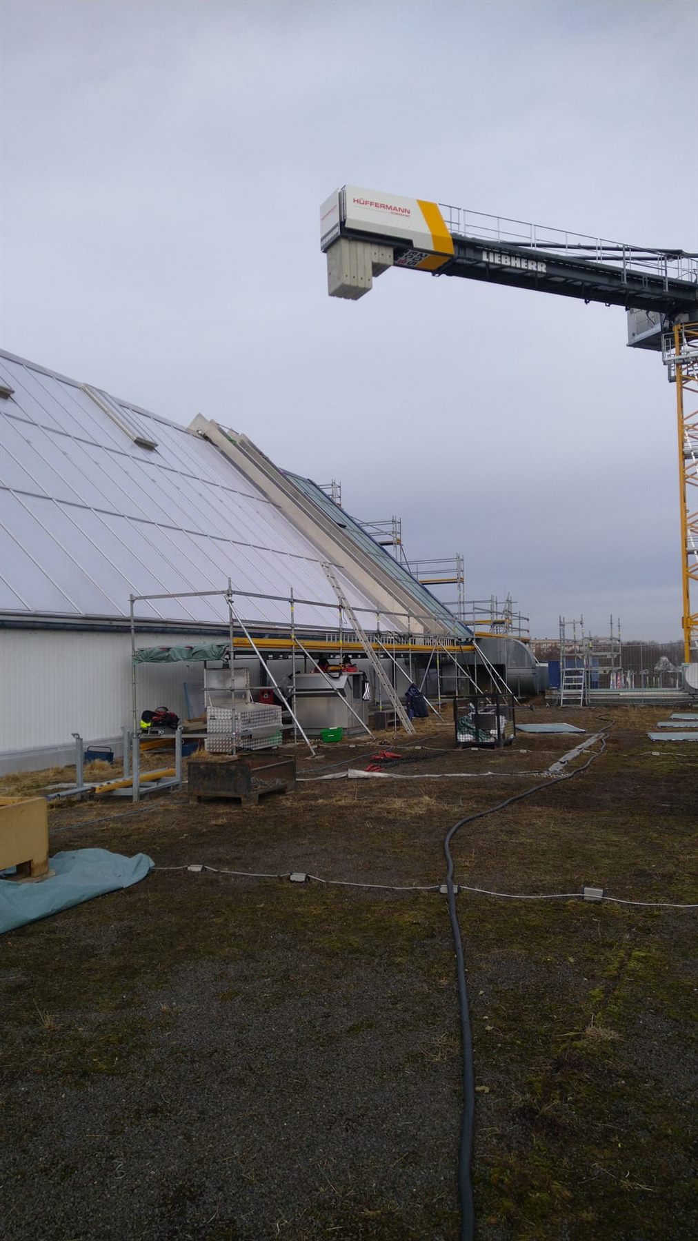 Lichtband- und Lüftungssanierung im Einkaufszentrum Plauen